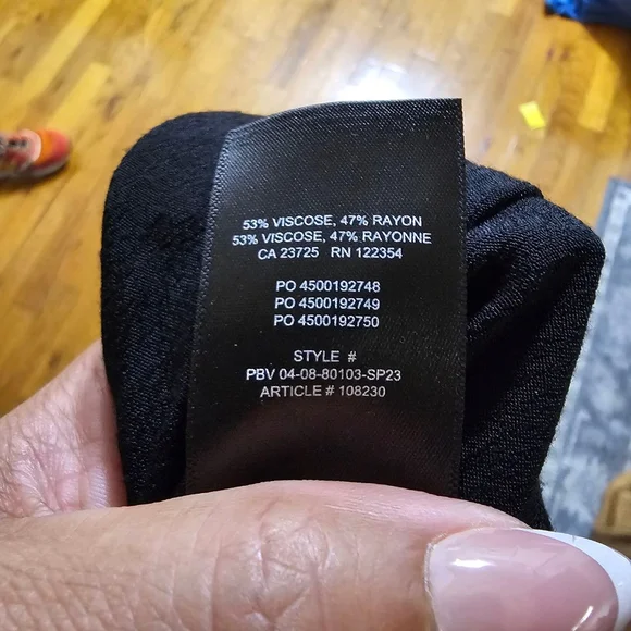 Aritzia Wilfred Black Midi Dress Size Small - Picture 8 of 8